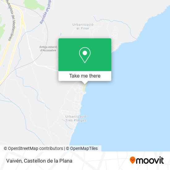 Vaivén map