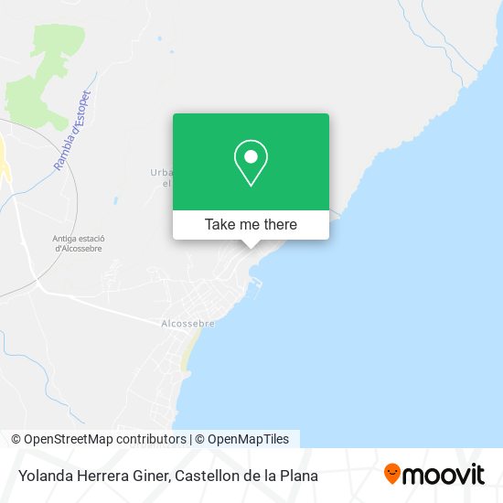 Yolanda Herrera Giner map