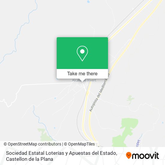 Sociedad Estatal Loterías y Apuestas del Estado map
