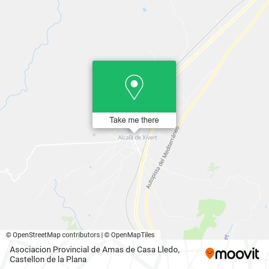 Asociacion Provincial de Amas de Casa Lledo map
