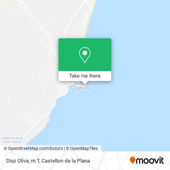 Díaz Oliva, m.T map