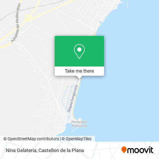 Nina Gelateria map
