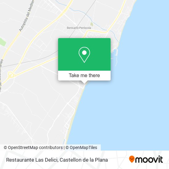 Restaurante Las Delici map