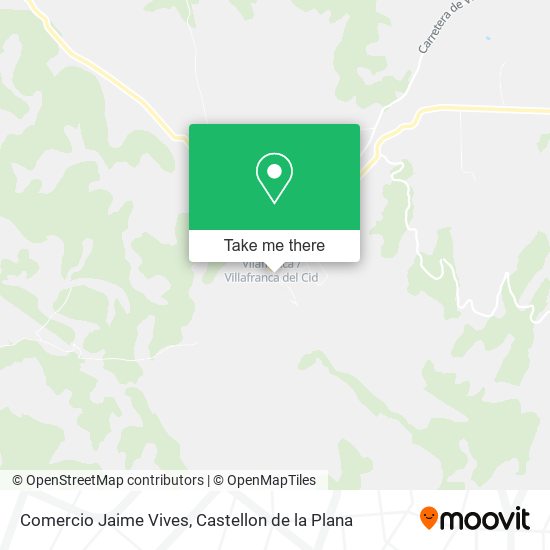 Comercio Jaime Vives map