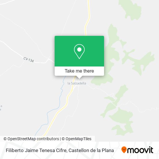 Filiberto Jaime Tenesa Cifre map
