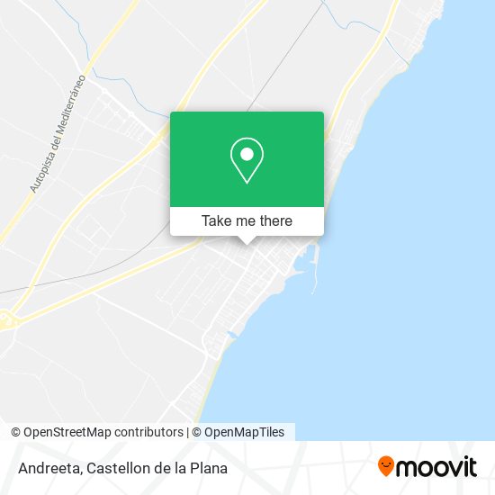 Andreeta map