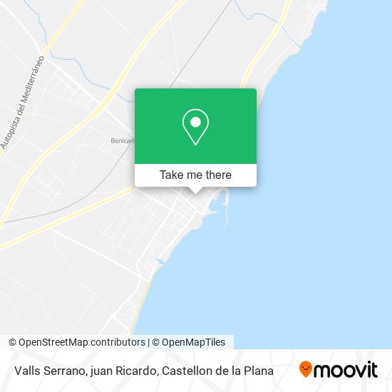 Valls Serrano, juan Ricardo map