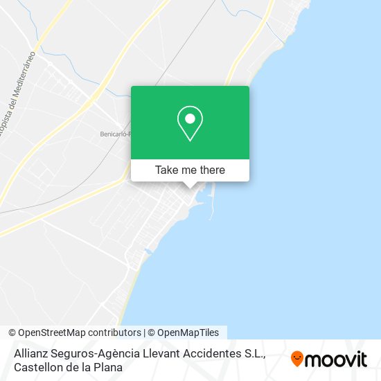 Allianz Seguros-Agència Llevant Accidentes S.L. map