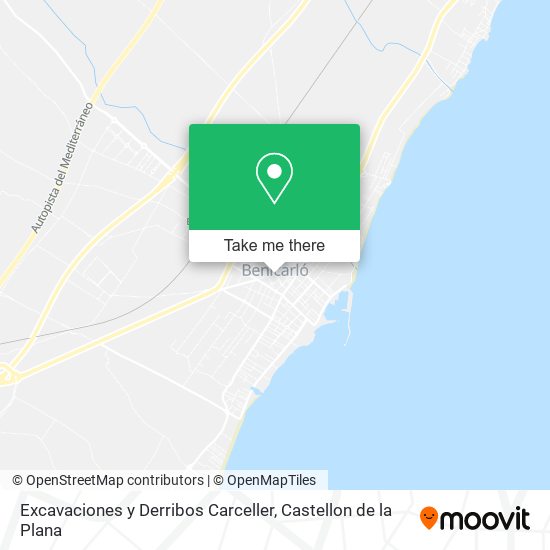 Excavaciones y Derribos Carceller map