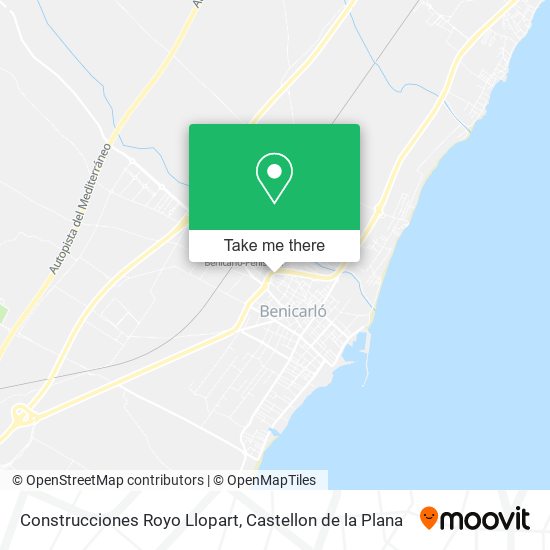 Construcciones Royo Llopart map