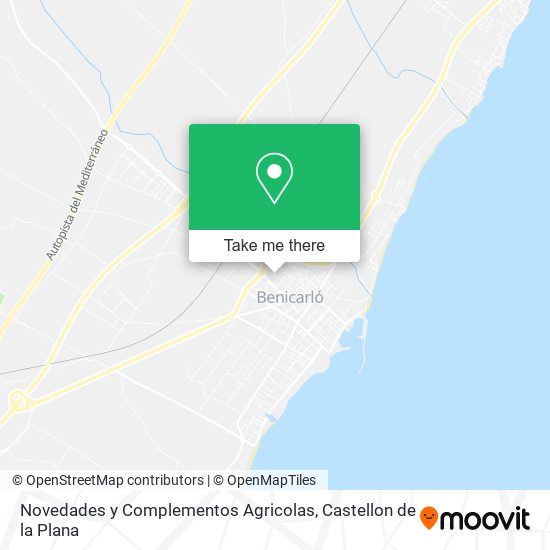 Novedades y Complementos Agricolas map