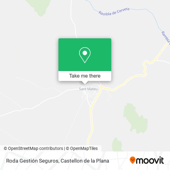 Roda Gestión Seguros map