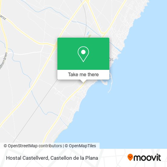 Hostal Castellverd map