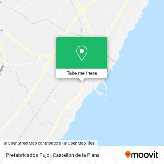 Prefabricados Pujol map
