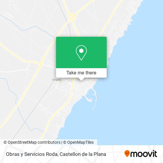 Obras y Servicios Roda map