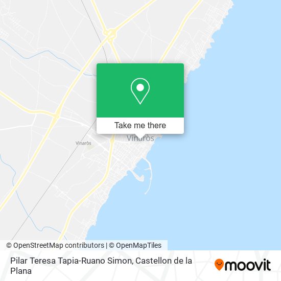 Pilar Teresa Tapia-Ruano Simon map