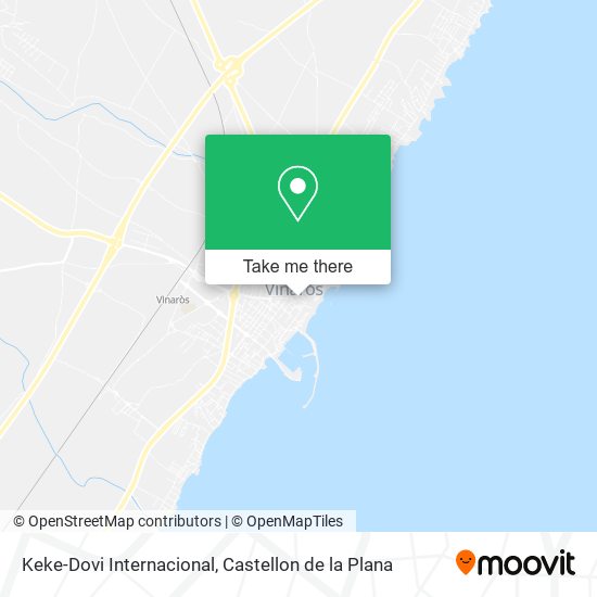 Keke-Dovi Internacional map