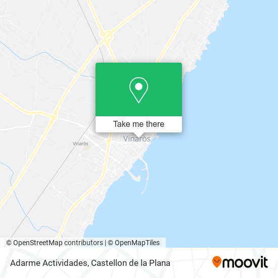 Adarme Actividades map