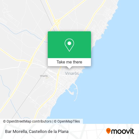 Bar Morella map