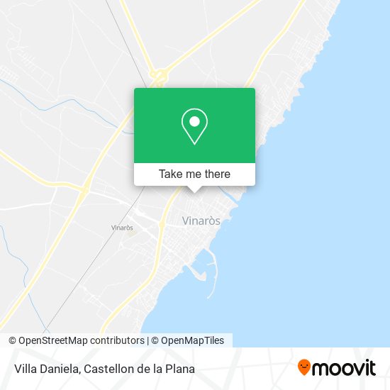 Villa Daniela map