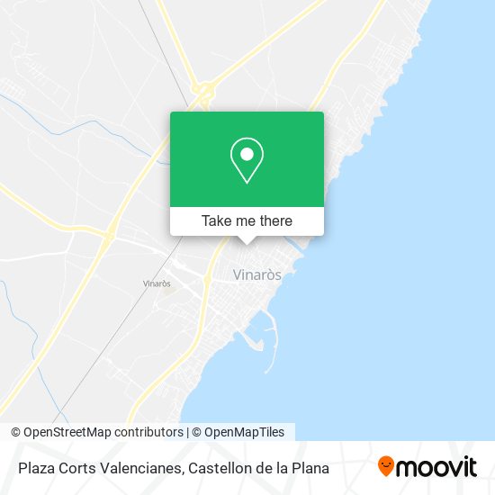 Plaza Corts Valencianes map