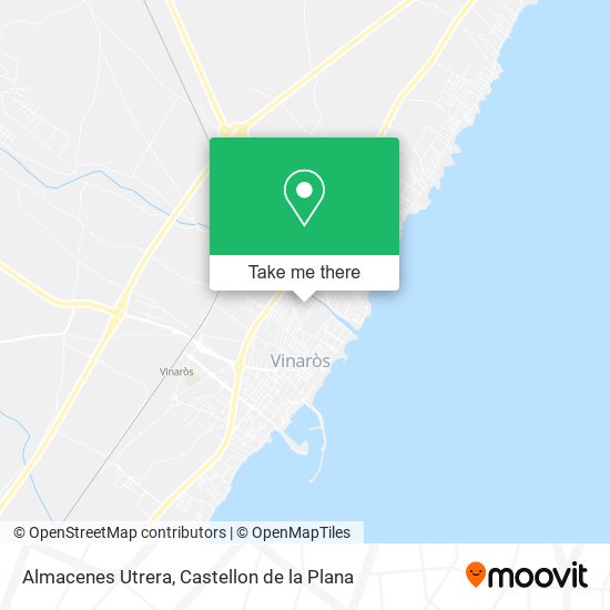 Almacenes Utrera map