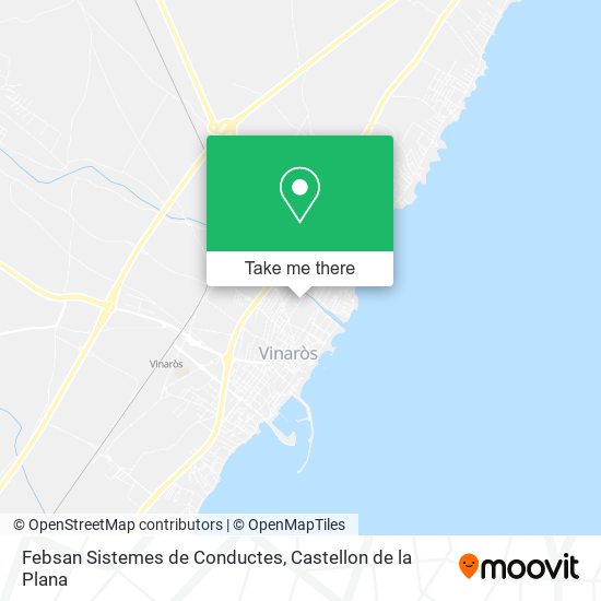 Febsan Sistemes de Conductes map