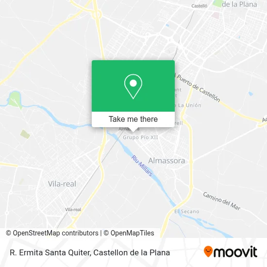 R. Ermita Santa Quiter map