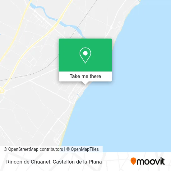 Rincon de Chuanet map