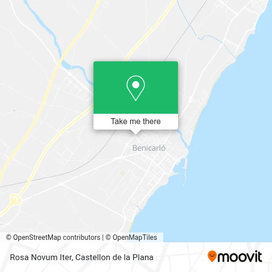Rosa Novum Iter map