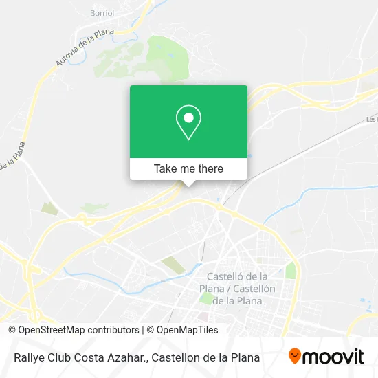 Rallye Club Costa Azahar. map