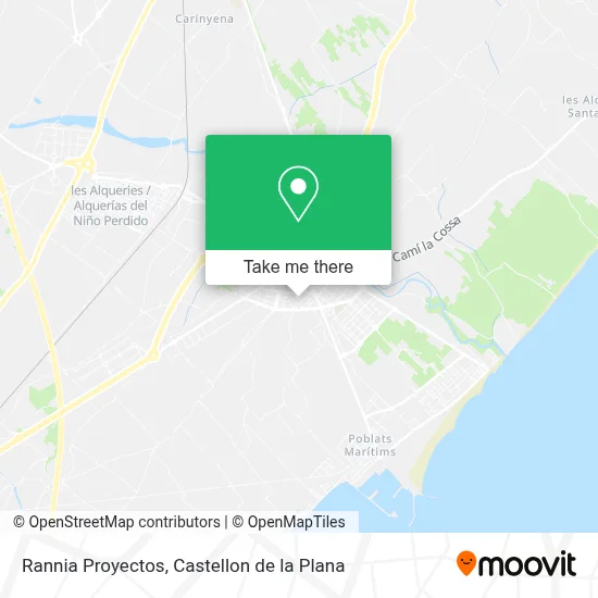 Rannia Proyectos map