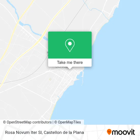 Rosa Novum Iter Sl map
