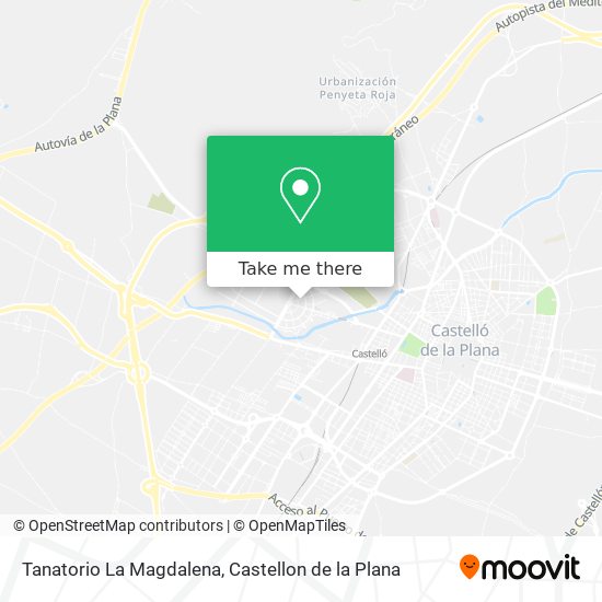 Tanatorio La Magdalena map