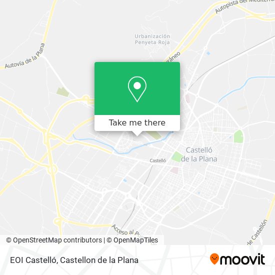 mapa EOI Castelló