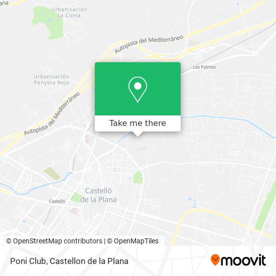 Poni Club map