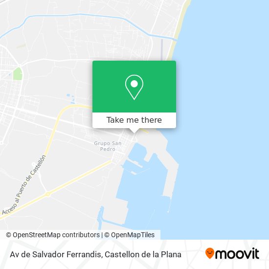 mapa Av de Salvador Ferrandis