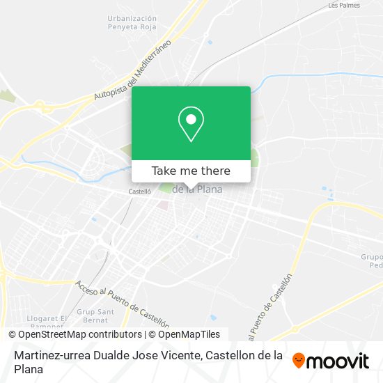 Martinez-urrea Dualde Jose Vicente map
