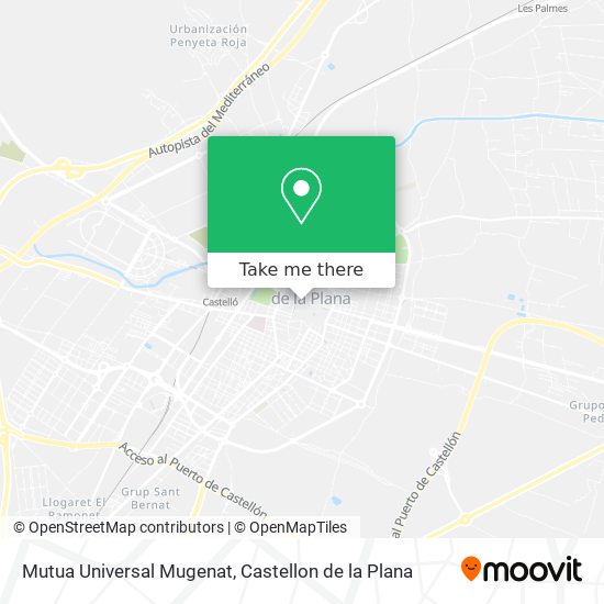 Mutua Universal Mugenat map