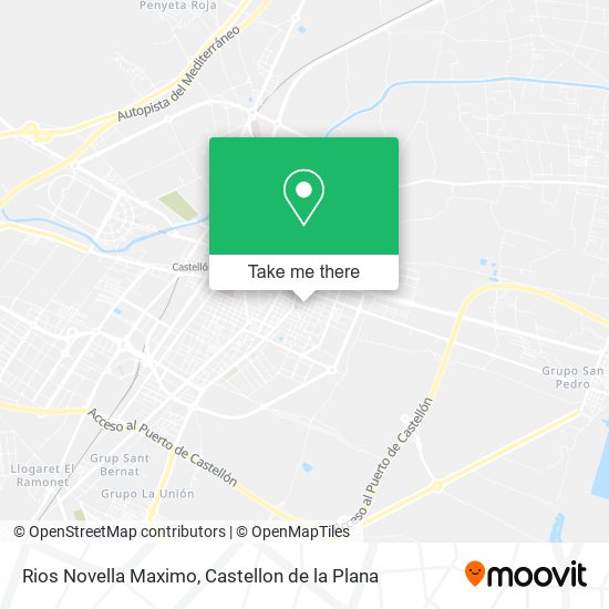 Rios Novella Maximo map