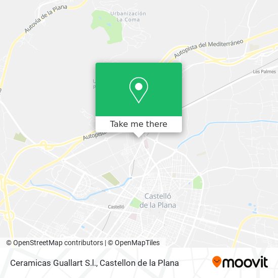 Ceramicas Guallart S.l. map