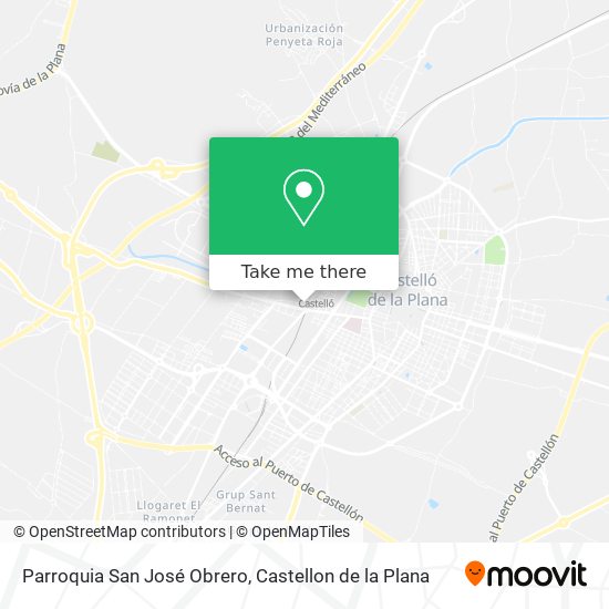 Parroquia San José Obrero map