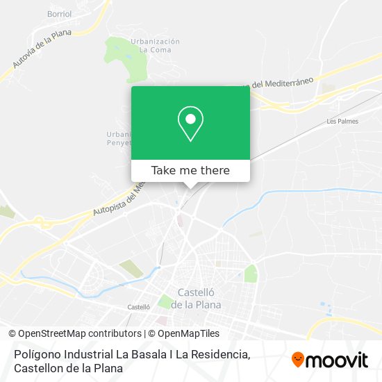 Polígono Industrial La Basala I La Residencia map