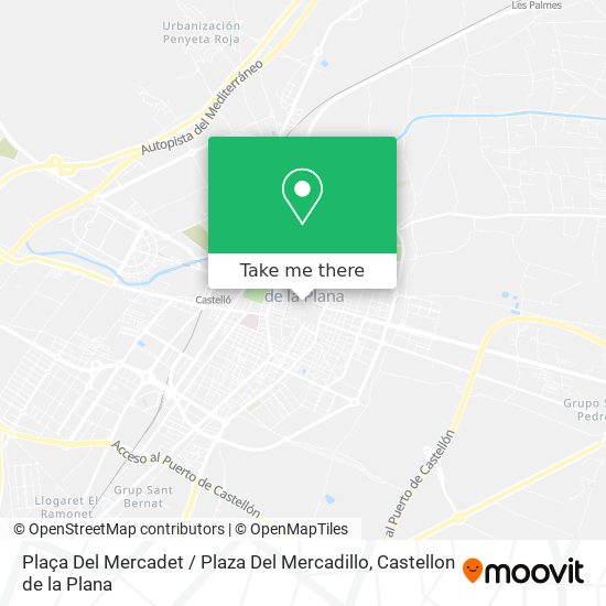 Plaça Del Mercadet / Plaza Del Mercadillo map