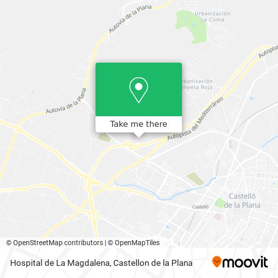 Hospital de La Magdalena map