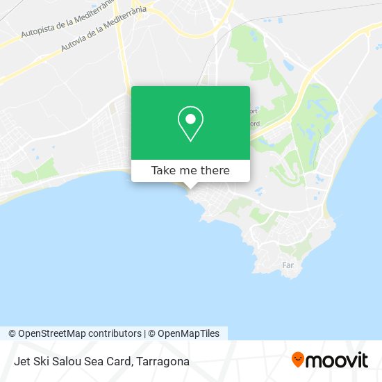 How to get to Jet Ski Salou Sea Card by Bus or Train?