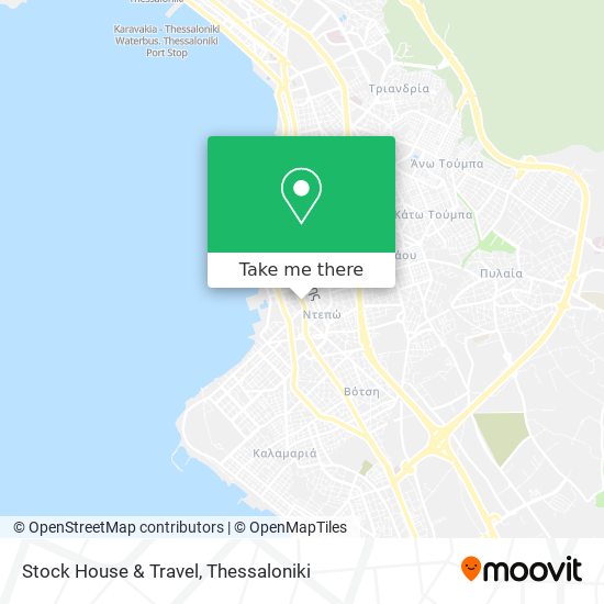 Stock House & Travel map