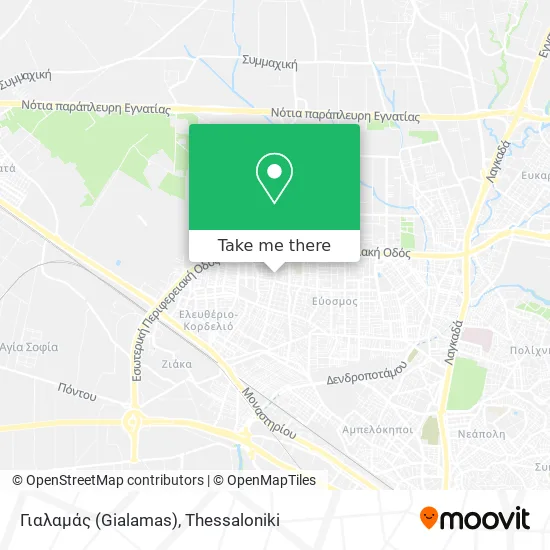 Γιαλαμάς (Gialamas) map