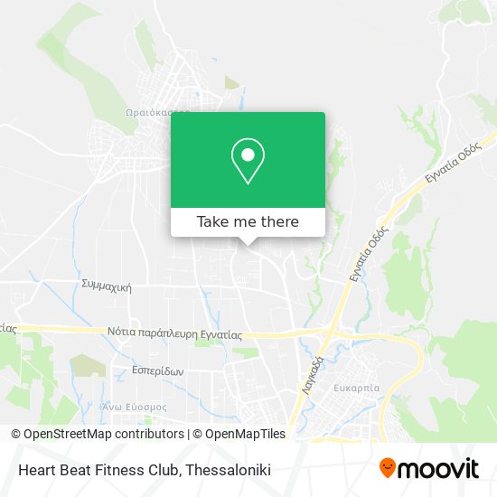 Heart Beat Fitness Club map
