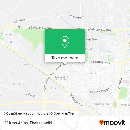 Mikras Asias map